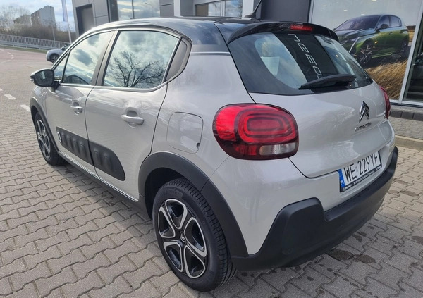 Citroen C3 cena 49900 przebieg: 99669, rok produkcji 2019 z Radom małe 497